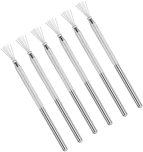 4 Pcs Ceramic Tools Polymer Clay Wire, Ymapinc Feather Wire Scoring Tool Pottery Tools Clay Needle Ceramics Texture Tool for Ceramic Sculpting Texturing Modeling Scoring Pottery Supplies - Image 2