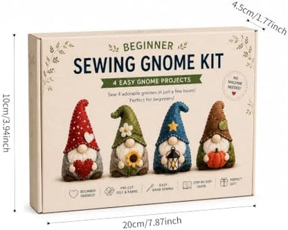 DHJJXQGX Patchwork Cute DIY Kit Sewing Craft Kit for Adults Home Decor - Image 3