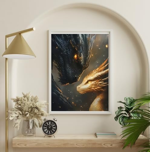 BYGFHLYW Animal Dragon Paint by Numbers Kit for Adults Beginners - Image 2