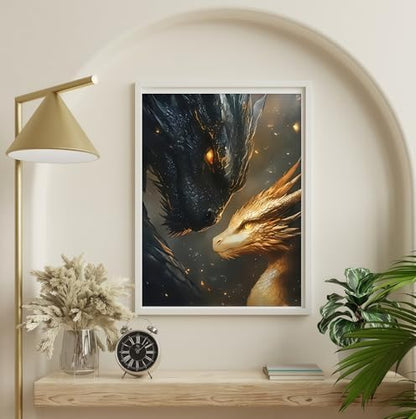 BYGFHLYW Animal Dragon Paint by Numbers Kit for Adults Beginners - Image 2