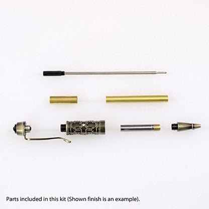 Legacy Woodturning, Victoria Pen Kit Starter Pack with Bushings, Hurricane M42 Cobalt Drill Bit, Pen Kits, Wood Pen Blank Sampler Pack - Image 6