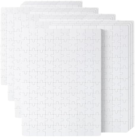 Mr. Pen- Blank Puzzle, 20 Pack, 100 Pieces/Pack, 10.6" x 14.2" by MrPen