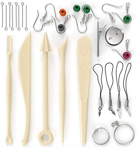 Arteza Polymer Clay Kit 42 with Pottery Tools & Clay Sculpting Tools Set of 22, Art Supplies for Artist, Hobby Painters & Beginners - Image 2