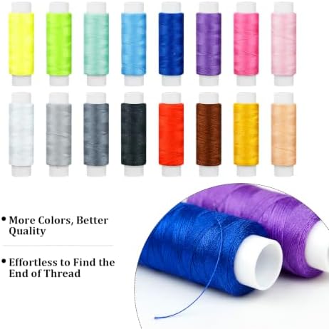 StiVerse 130 Pcs Mini Sewing Kit for Adults, Needle and Thread Kit - Image 5