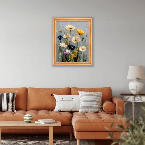 CHWGLFGG Wild Flowers Paint by Numbers Kit for Adults Beginner 16X20 inch - Image 4