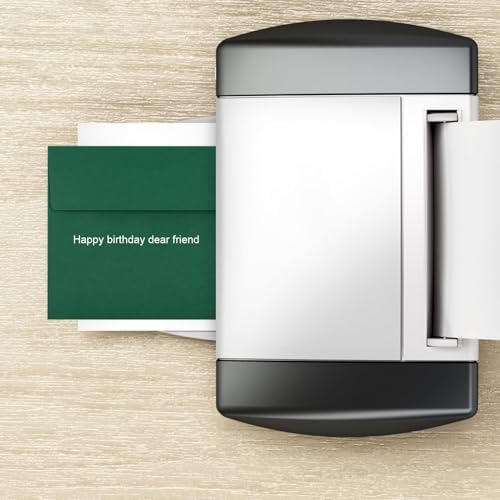 70 Packs of Invitation Envelopes, A2 Dark Green Postcard Envelopes for 4.5x5.5 Cards for Invitations, Self Seal for Photos RSVP, Greeting Cards - Image 6