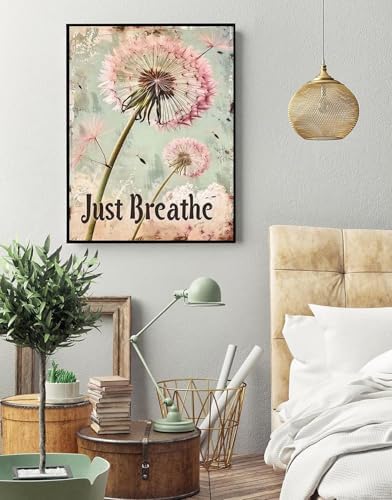 Eiazuiks Stamping Cross Stitch Kit, Dandelion Counting Cross Stitch Kit for Adult Beginners, Full Line DIY Stitching Kit for Home Decor Cross Stitch Patterns 12x16 inches - Image 4