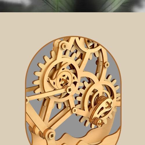 Aida & Hani Wooden Dragonfly Toys 3D Puzzle Toy Creative DIY Assembly Mechanical Wood with Mortise and Tenon Structure Jigsaw Toy Ornament - Image 5