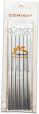 COMIART 6 PCS Sludge Pottery Clay Scraper Clay Sculpting Modelling Tools - Image 3