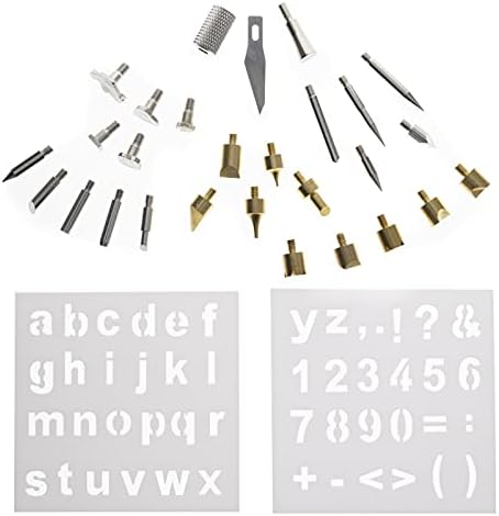 40PCS Wood Burning Pen Set Wood Burning Soldering Chiseled Tips Hot Blade Tweezer - Image 3