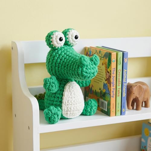 minimal beee Crocodile Crochet Kit for Beginners Easy Yarn Video Tutorials - Image 7