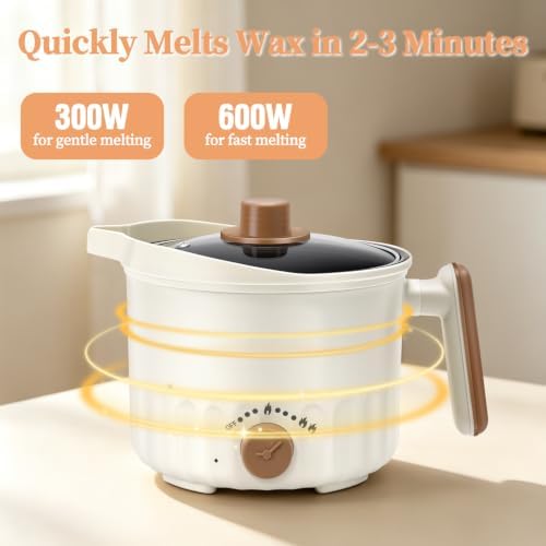 Candle Wax Melter, 1.5L Wax Melting Pot ,DIY Candle Making Kit for Adults - Image 2