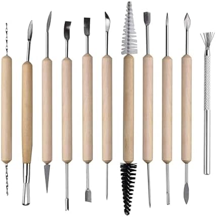 S & E TEACHER'S EDITION 11 Pcs Pottery & Clay Sculpting Tools - Image 2