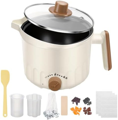 Candle Wax Melter, 1.5L Wax Melting Pot ,DIY Candle Making Kit for Adults by Karsspor