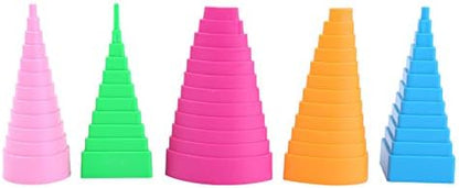 Paper Quilling Board, Quilling Tools Mixed Color 5 Shapes Buddy Paper Craft Tool DIY Quilled Creation Quilling Kits for Adults Beginner - Image 7