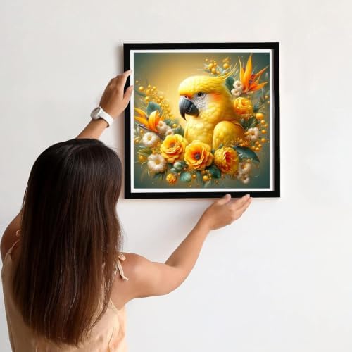 Parrot Diamond Art Kits for Adults, Diamond Art Painting Kits for Adults - Image 3