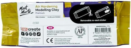 Mont Marte Premium Air Hardening Clay, Terracotta, 500g (1.1lb), No Baking Required - Image 2