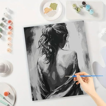 BYGFHLYW Easy People Paint by Numbers Kit for Adults Beginner - Image 3