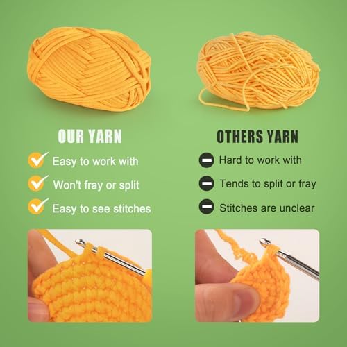 Crochet Kit for Beginners Adults - Learn to Crochet Animal Starter Kit - Image 4