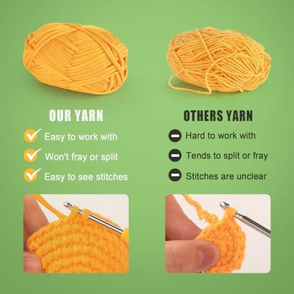 Crochet Kit for Beginners Adults - Learn to Crochet Animal Starter Kit - Image 4