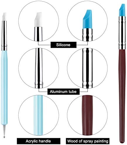 10PCS Silicone Color Shaper Tools, Clay Sculpting Tools for Artists - Image 4