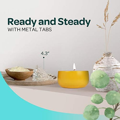 Hearts & Crafts DIY Complete Soy Wax Candle Making Kit - 1lb Soy Candle Wax and All Candle Making Supplies Included and Candle Jars - Complete DIY Candle Making Kit for Adults, Kids, & Beginners - Image 5