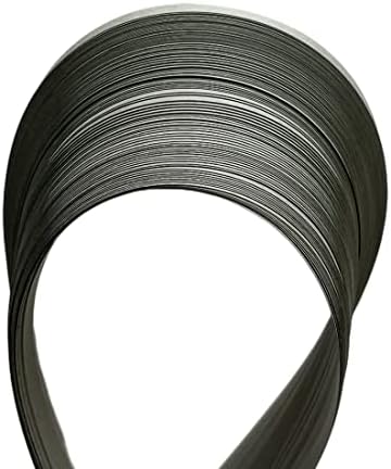 ODETOJOY Quilling Strips 3mm Paper Quilling Set 120pcs Paper Strip 54CM Solid Color Star Origami Paper DIY Hand Crafts Quilling Paper Strips 1/8inch (Dary Gray) - Image 5