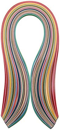 ODETOJOY Quilling Paper Strips 3mm 5mm 10mm 7mm 26 Colors DIY Origami Paper Quilling Art Length 39cm (1040pc 3/5/7/10mm Set) - Image 4