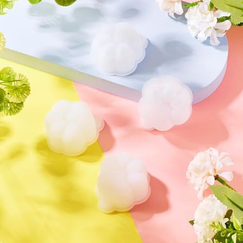 4Pcs Paw Print Silicone Mold Cat Dog Footprint Resin Casting Pendants Molds for Keychain Crafts Epoxy Resin Jewelry Making 54x48mm - Image 6