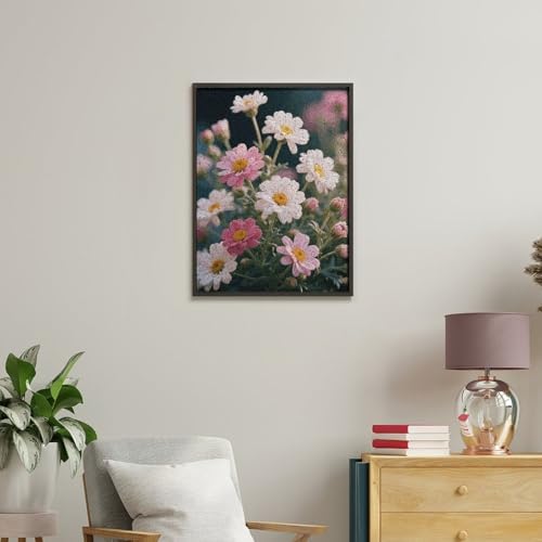 STVNKML Plant Floral Flowers Paint by Numbers Kit for Adults Beginners DIY Adult Paint by Number Kits on Canvas Digital Oil Number Painting Kits for Home Decor Gift 40x30cm - Image 4