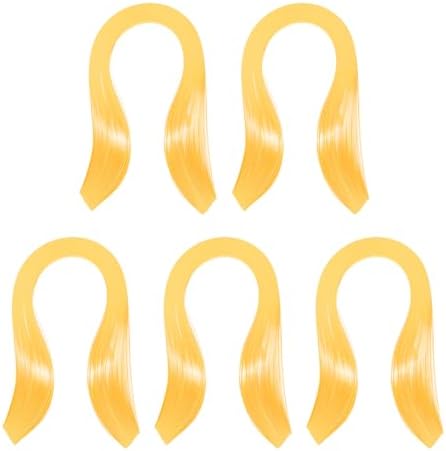 PATIKIL Quilling Strips Paper 600pcs 5mm 39cm Origami Paper Quilling Kits for Art DIY Craft Christmas, Dark Yellow by PATIKIL