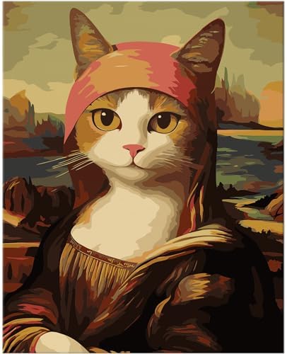 NiArt Paint by Numbers Kit for Adults Beginners, Canvas 16x20 Unframed by NiArt
