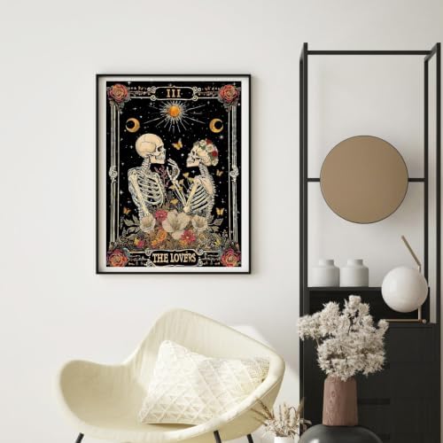 WUDWL Paint by Numbers Kit for Adults Framed Canvas, with Wooden Easel - Image 4