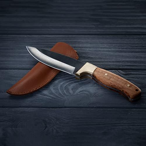 Knife Making Kit DIY Gift for Men - Gift Set, Complete Tools, & Accessories to Make Knife, Stainless Steel Drop Point Blade, Beginners Guide, Husband Boyfriend Dad Handwork Hobbies, Gift for Him - Image 6