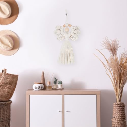 ORIGACH 3 Set DIY Angel Macrame Kit, Beige - Image 4