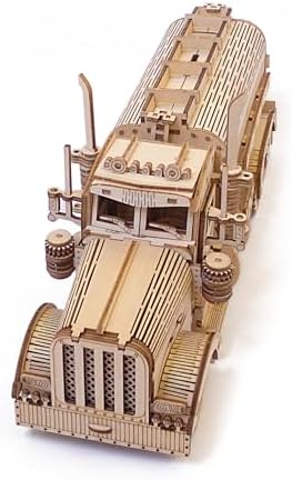 Fuel Tank Truck 3D Wooden Puzzle for Adults - Image 6