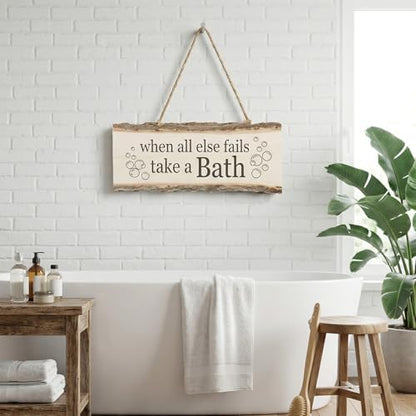8-Pack Wood Signs, Rectangle Wooden Plaque with Rope, Unfinished Live Edge Wood Sign for DIY, Burning, Carving, Painting & Home Decor (10 x 4 x 0.4 in) - Image 6