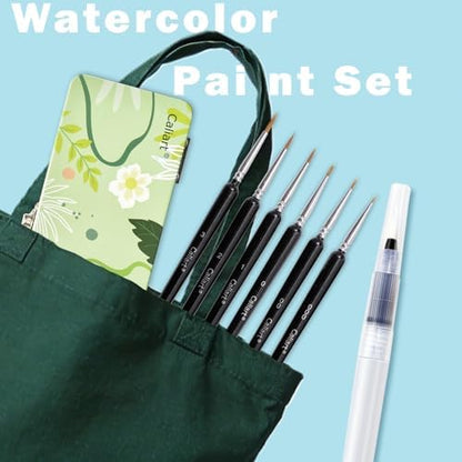 Caliart 50 Colors Watercolor Paint Set, Portable Art Supplies Palette Kit - Image 5