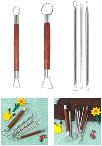 Complete Pottery Making Set Including Aluminum Clay Shaping and Trimming Instrument Pottery Making Supplies - Image 2