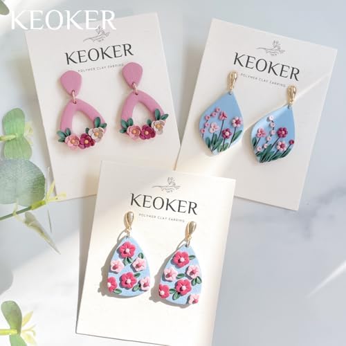 Keoker 4 Sizes Polymer Clay Bead Roller, Polymer Clay Bead Maker, Bead Molds for Clay, Polymer Clay Tool - Image 6