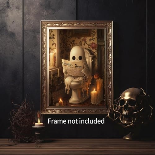 AIBOERL Paint by Numbers Kit for Adults Beginner,HalloweenGhost,12X16In - Image 3