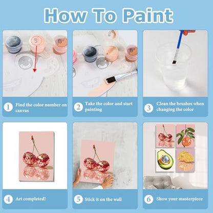 Paint by Number for Adults, Disco Ball Paint by Numbers Kit for Adults 8x12 - Image 6