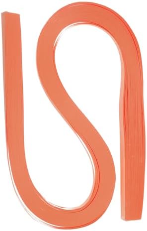 PATIKIL 120pcs Quilling Strips Paper 3/8"(10mm) 54cm Origami Paper Quilling Strip for Art DIY Hand Craft Christmas, Orange Red by PATIKIL