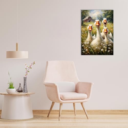 MAXBYE Animals Framed Paint by Numbers Kits for Adults with Wooden Easel, Easy Adult Paint by Number Kits on Canvas, DIY Oil Paintings for Beginners Gift Home Wall Decor 10×14 Inch - Image 5