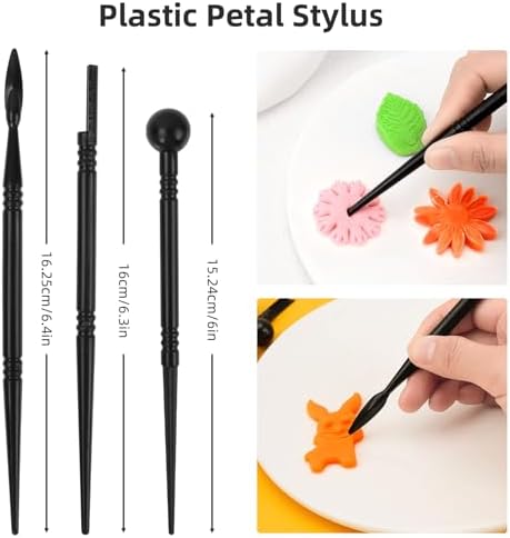 AULEEP 35 PCS Clay Sculpting Tools Kit, Air Dry Clay Tool for Pottery Craft - Image 6