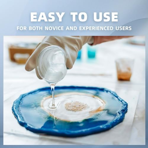 TAKIMO 2 Gal Crystal Clear Epoxy Resin Kit, 1:1 Self-Leveling, Bubble Free - Image 4