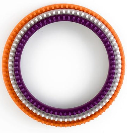 Authentic Knitting Board Premium Round Loom Set, Small Gauge Knitting Looms - Image 4