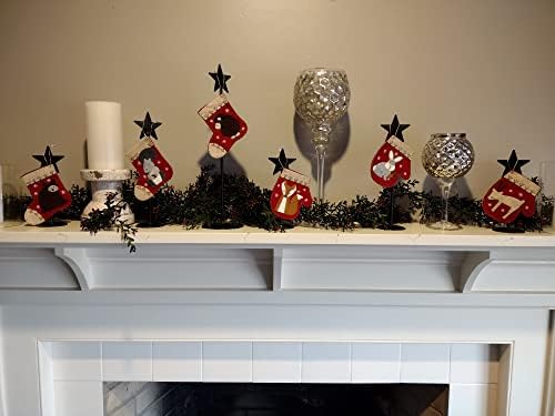 Generic, Christmas Critters Felt Ornament Kit | DIY Wool Stocking Applique from Rachel's of Greenfield, 0919 - Image 4