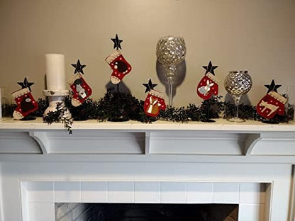 Generic, Christmas Critters Felt Ornament Kit | DIY Wool Stocking Applique from Rachel's of Greenfield, 0919 - Image 4