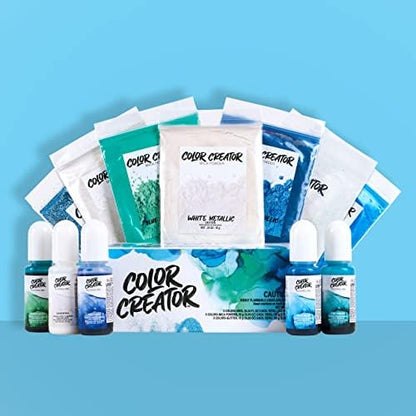 Alumilite Color Creator Pacific Gift Pack, Mica Powder, 12-Color Pack - Image 2